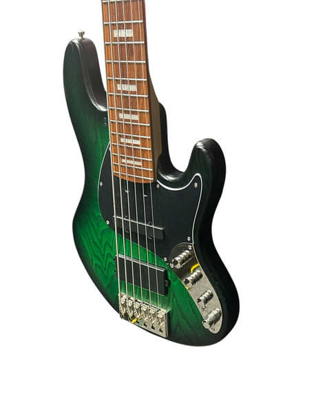 Sandberg California TM Green Burst Superlight 6 String Bass At Bass Central