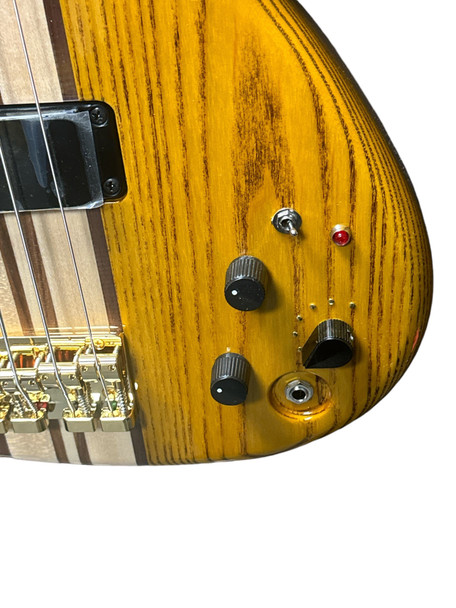 Aria Pro II SB-1000, Natural Ash (Oak Stain) with Ebony *IN STOCK