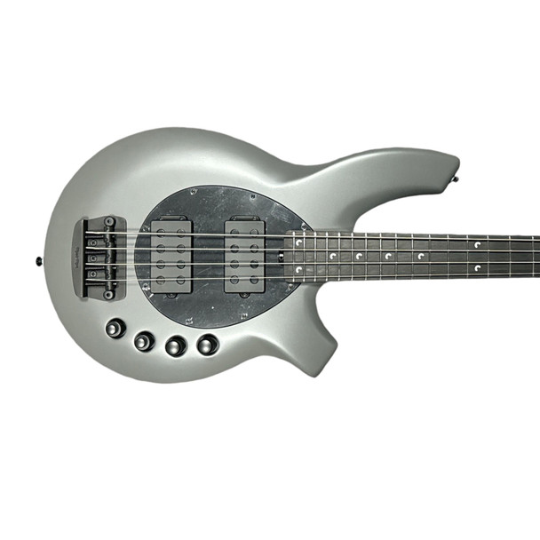Ernie Ball Music Man Bongo 4 String HH, Titan Grey / Ebony