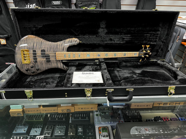Spector USA NS-2, Super Faded Black 4 String Bass At Bass Central