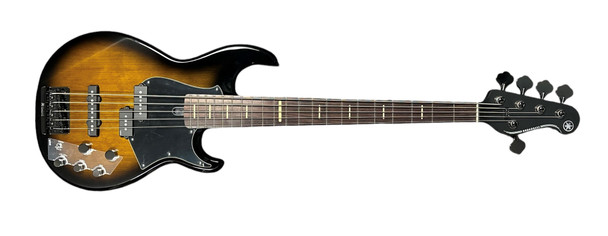 Yamaha BB735A Dark Coffee Burst 5 String Bass At Bass Central