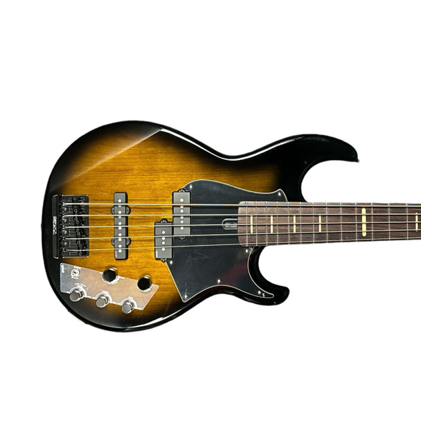 Yamaha BB735A Dark Coffee Burst 5 String Bass At Bass Central