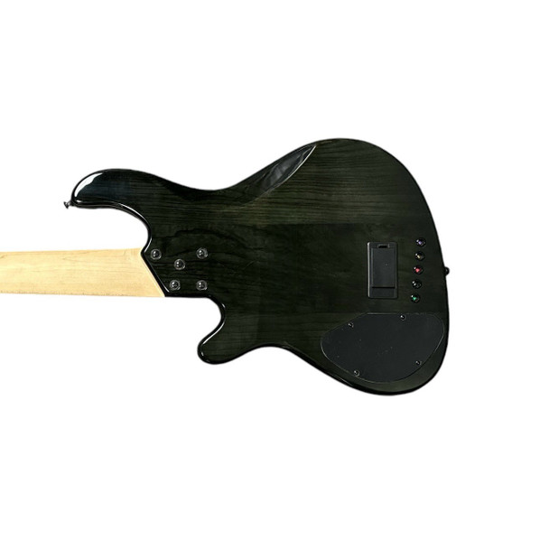 Lakland Skyline 55-OS, Trans Black  5 String Bass At Bass Central