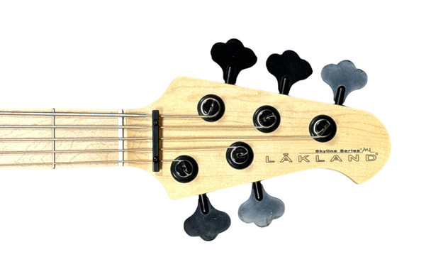 Lakland Skyline 55-OS, Trans Black  5 String Bass At Bass Central