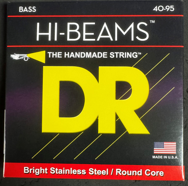 DR HI-BEAMS Bass Strings 4 String Set 40-95