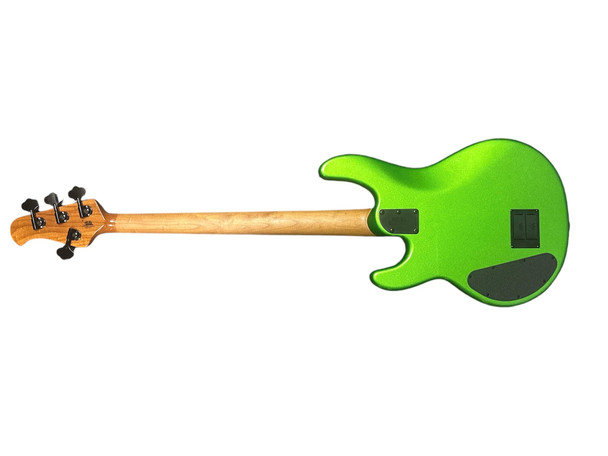 Ernie Ball Music Man StingRay 4 HH Special, Kiwi Green / Ebony 8.2 LBS  *IN STOCK*