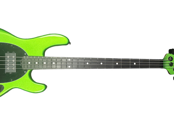 Ernie Ball Music Man StingRay 4 HH Special, Kiwi Green / Ebony 8.2 LBS  *IN STOCK*