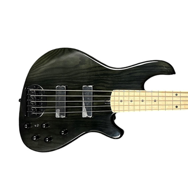 Lakland Skyline 55-OS, Trans Black  5 String Bass At Bass Central