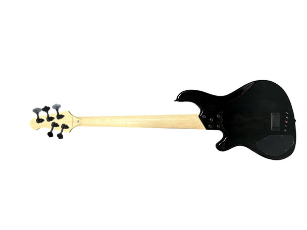 Lakland Skyline 55-OS, Trans Black  5 String Bass At Bass Central