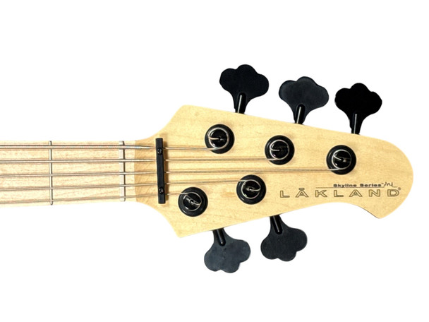 Lakland Skyline 55-OS, Trans Black  5 String Bass At Bass Central