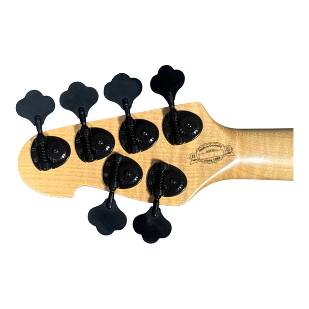 Sandberg Cal. TM2-6 SuperLight, Blueburst Matte with Roasted Maple  6 String Bass At Bass Central