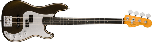 Fender American Ultra II P-Bass, Texas Tea / Ebony 4 String Bass At Bass Central