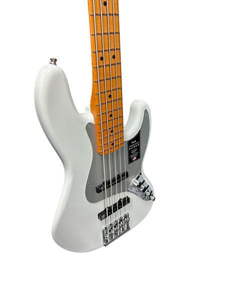 Fender American Ultra II Jazz Bass (5), Avalanche / Maple 5 String Bass At Bass Central