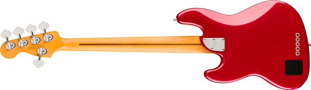 Fender American Ultra II Jazz Bass (5), Sinister Red / Maple 5 String Bass At Bass Central