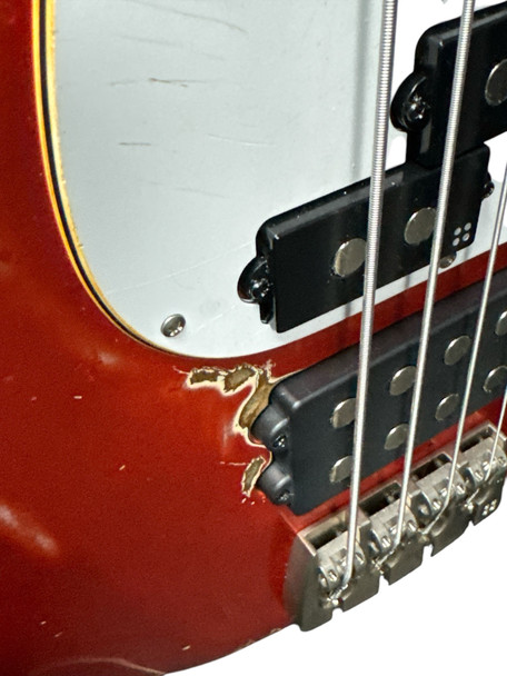 Sandberg VM4 Orange Hardcore Aged 4 String Bass At Bass Central
