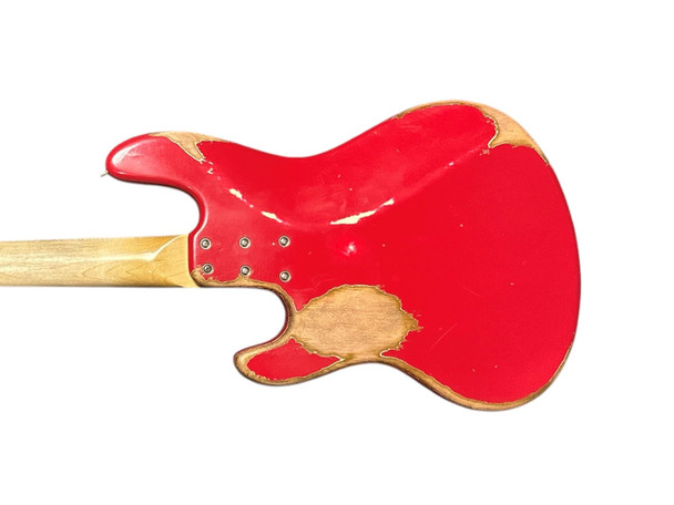 Sandberg TT4 Marlowe DK Red Hardcore Aged 4 String Bass At Bass Central