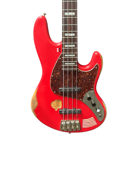 Sandberg TT4 Marlowe DK Red Hardcore Aged 4 String Bass At Bass Central