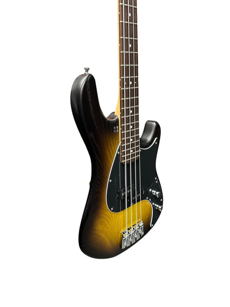 Sandberg Lionel Tobacco Burst Short Scale 4 String Bass At Bass Central