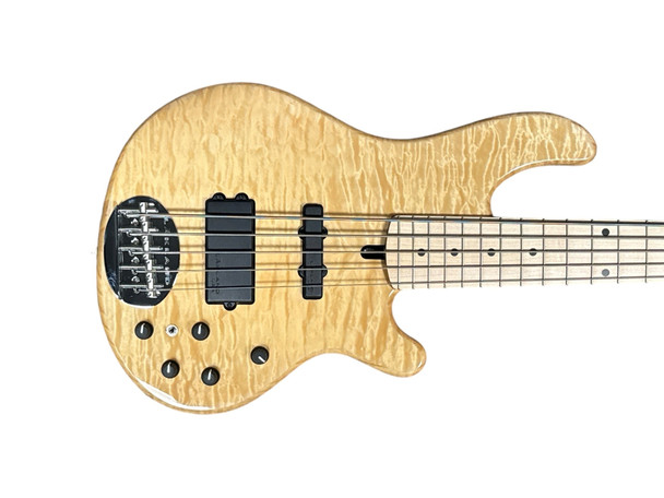 Lakland Skyline 55-02 Deluxe, Natural 5 String Bass At Bass Central