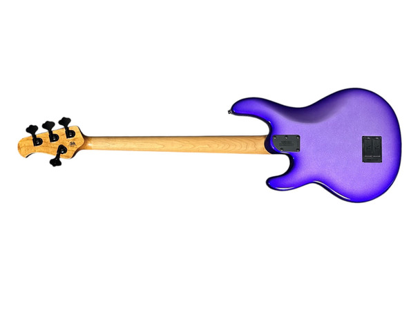 Ernie Ball Music Man StingRay 4 H Special, Grape Crush 4 String Bass At Bass Central