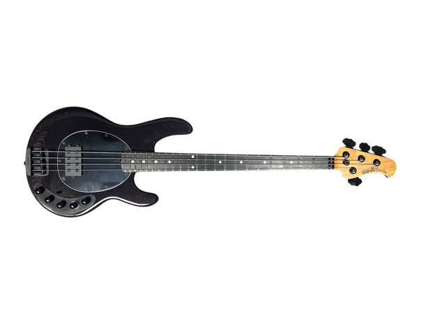 Ernie Ball Music Man StingRay 4 "DarkRay", Dark Rainbow 4 String Bass At Bass Central