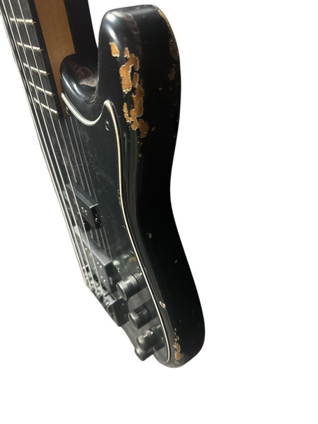 Sandberg Oliver Riedel Black Hard Core Aged 4 String Bass Guitar At Bass Central