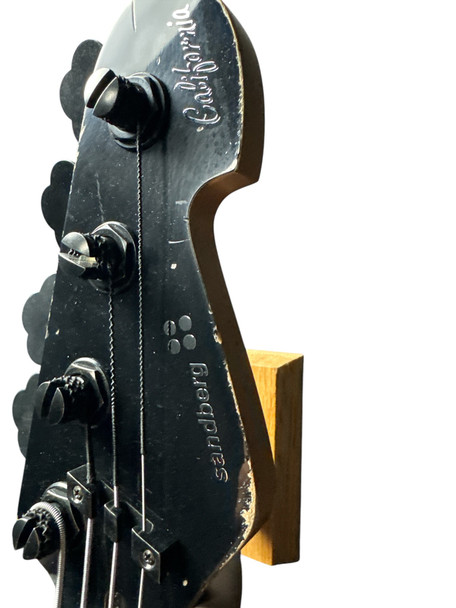 Sandberg Oliver Riedel Black Hard Core Aged 4 String Bass Guitar At Bass Central