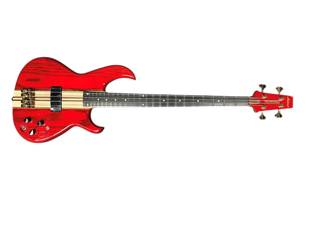 Aria Pro II SB-1000, Paduak Red 4 String Bass At Bass Central