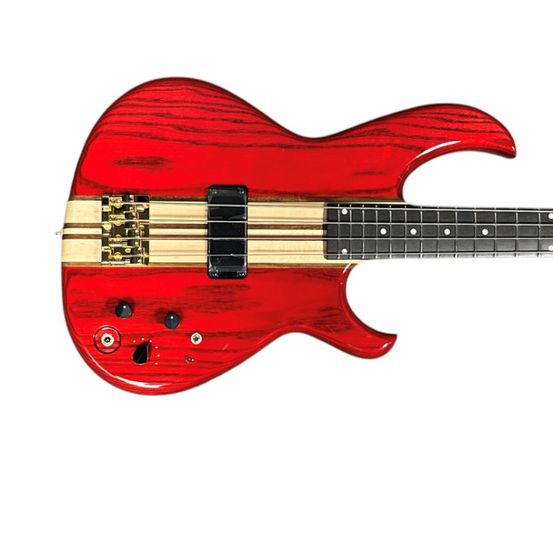 Aria Pro II SB-1000, Paduak Red 4 String Bass At Bass Central