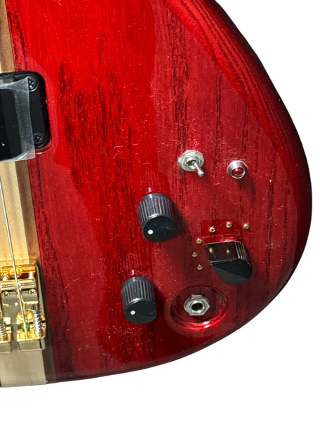 Aria Pro II SB-1000, Paduak Red 4 String Bass At Bass Central