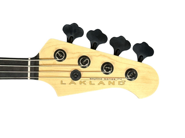 Lakland Skyline 44-64 GZ FRETLESS, Gloss Black 4 String Bass At Bass Central
