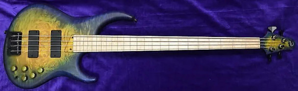 MTD USA 435-24, Nebula Burst 4 String Bass At Bass Central