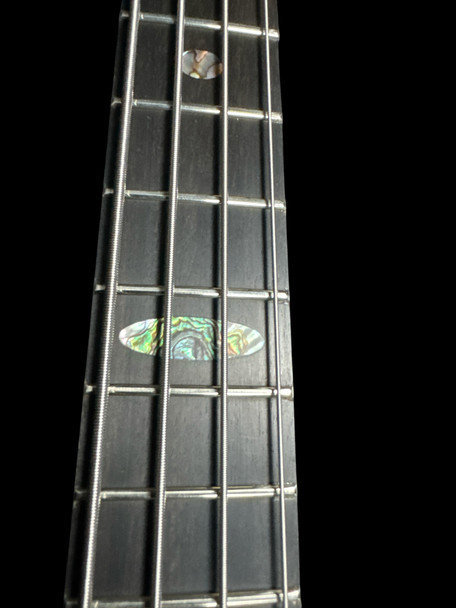 Alembic Stanley Clarke "Brown Bass", Flame Walnut  4 String Bass At Bass Central
