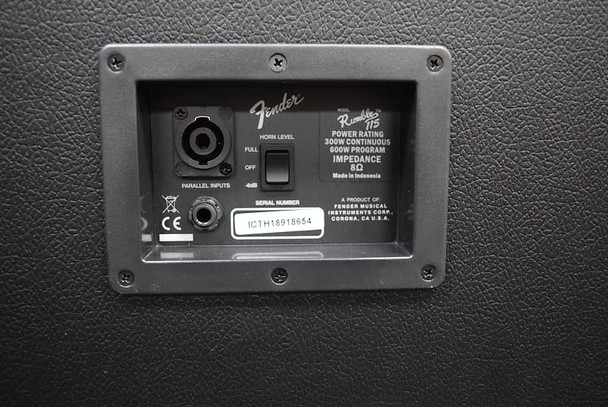 Fender Rumble 115 Extension Cab At Bass Central