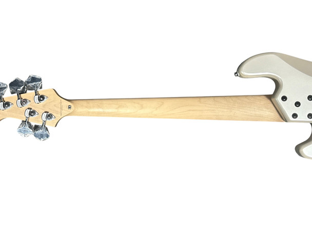 Lakland Skyline Darryl Jones , White Pearl 5 String Bass At Bass Central
