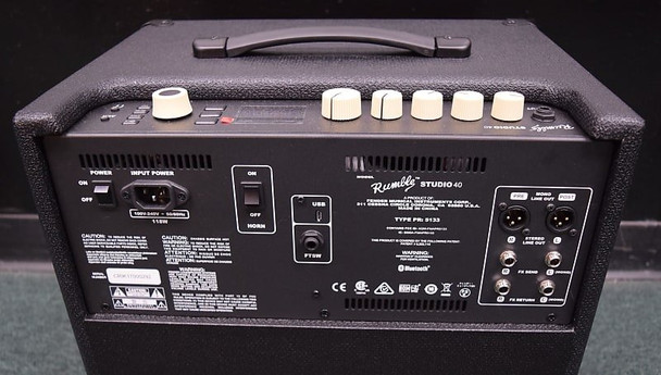 Fender Rumble Studio 40 Bass Combo Amp with Programmable Effects At Bass Central