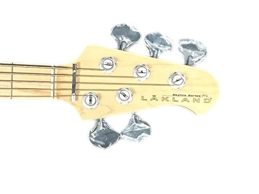Lakland 5502 Deluxe Trans Blue 5 String Bass Guitars At Bass Central