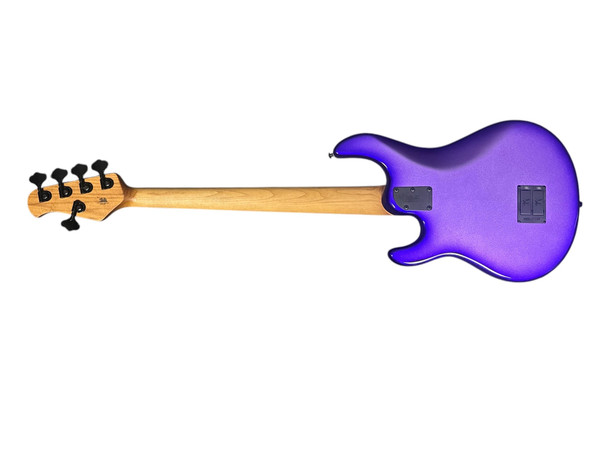 Ernie Ball Musicman Stingray 5 String Special HH Grape Crush Bass Guitar At Bass Central