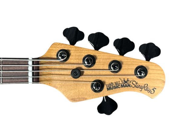 Ernie Ball Musicman Stingray 5 String Special HH Grape Crush Bass Guitar At Bass Central