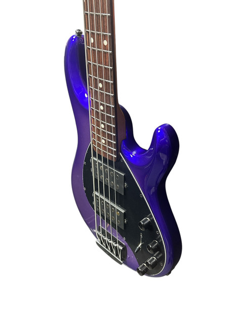 Ernie Ball Musicman Stingray 5 String Special HH Grape Crush Bass Guitar At Bass Central