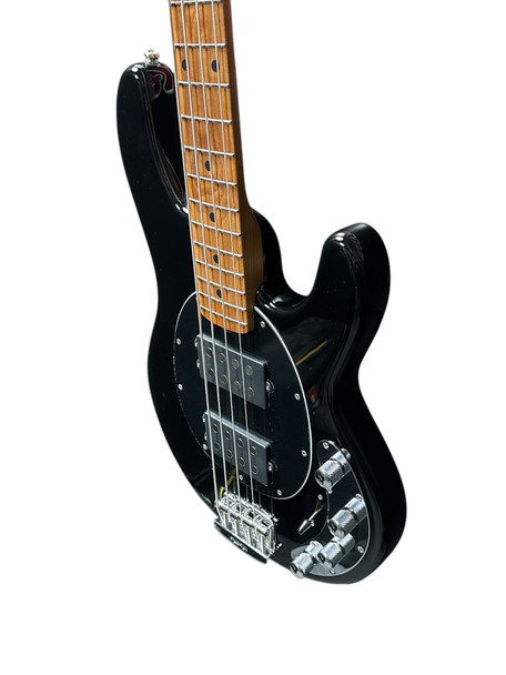 Ernie Ball Musicman Stingray Special HH Black Bass Guitar At Bass Central