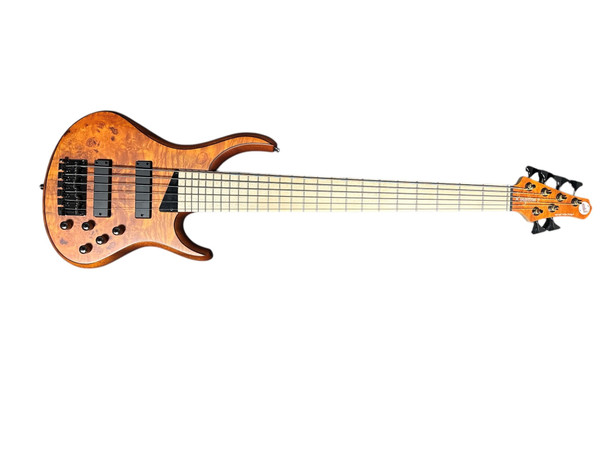 MTD Kingston KZ 6 String Amber Bass Guitar At Bass Central