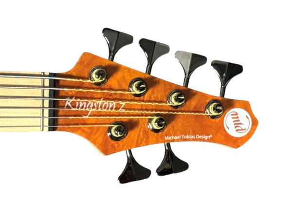 MTD Kingston KZ 6 String Amber Bass Guitar At Bass Central