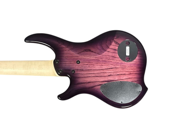 Dingwall Combustion (5), Ultra Violet w/ Maple/ 3 Pickups 5 String Bass At Bass Central
