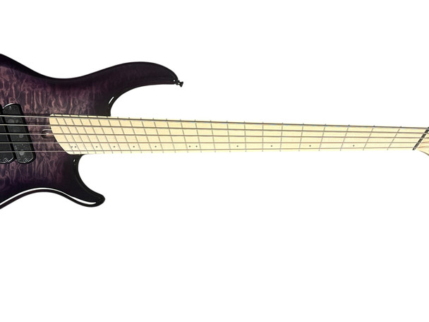 Dingwall Combustion (5), Ultra Violet w/ Maple/ 3 Pickups 5 String Bass At Bass Central