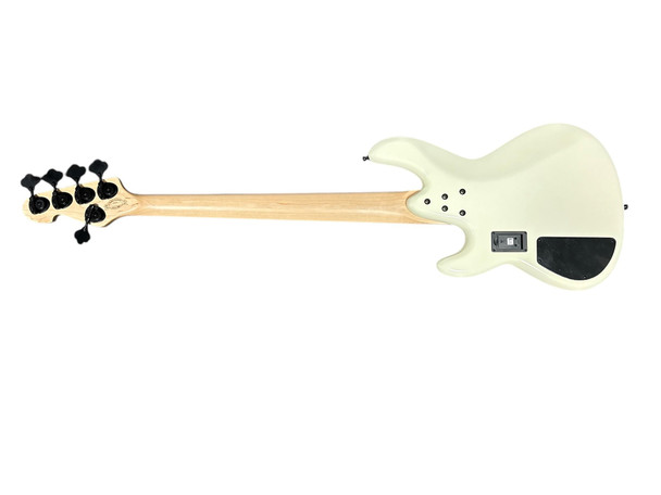 Sandberg Panther White 5 String Bass At Bass Central