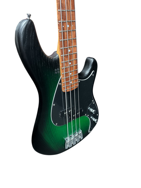 Sandberg Cal. Vs Lionel Short Scale, Greenburst 4 String Bass At Bass Central