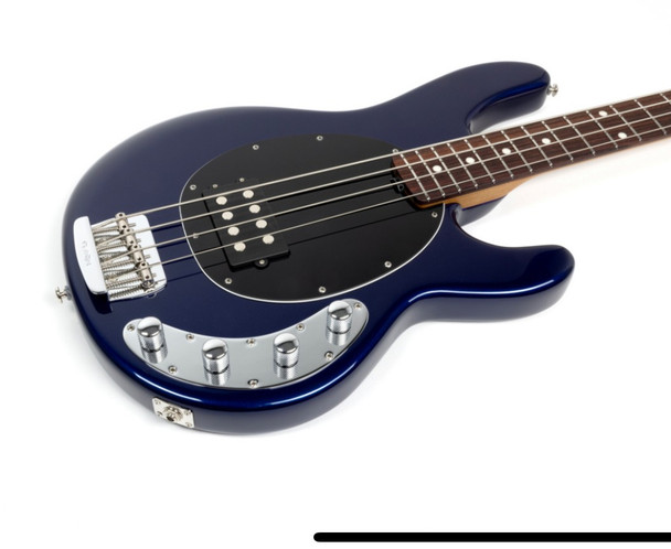 Ernie Ball Music Man StingRay 4 H Special, Butane Blue / Rosewood  4 String Bass At 
Bass Central