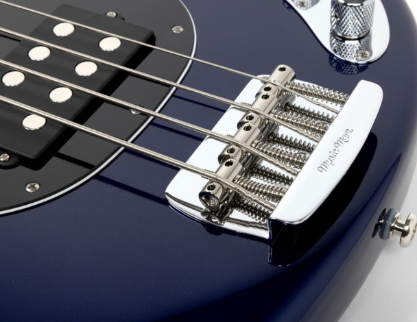 Ernie Ball Music Man StingRay 4 H Special, Butane Blue / Rosewood  4 String Bass At 
Bass Central