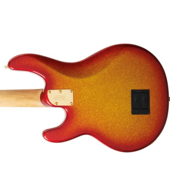Ernie Ball Music Man StingRay 4 H Special, Cherry Punch / Ebony 4 String Bass At Bass Central